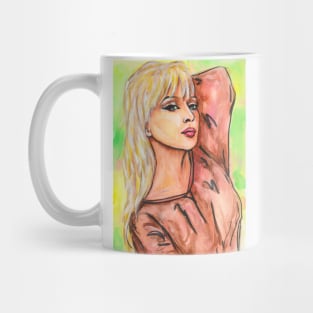 Blonde girl Mug